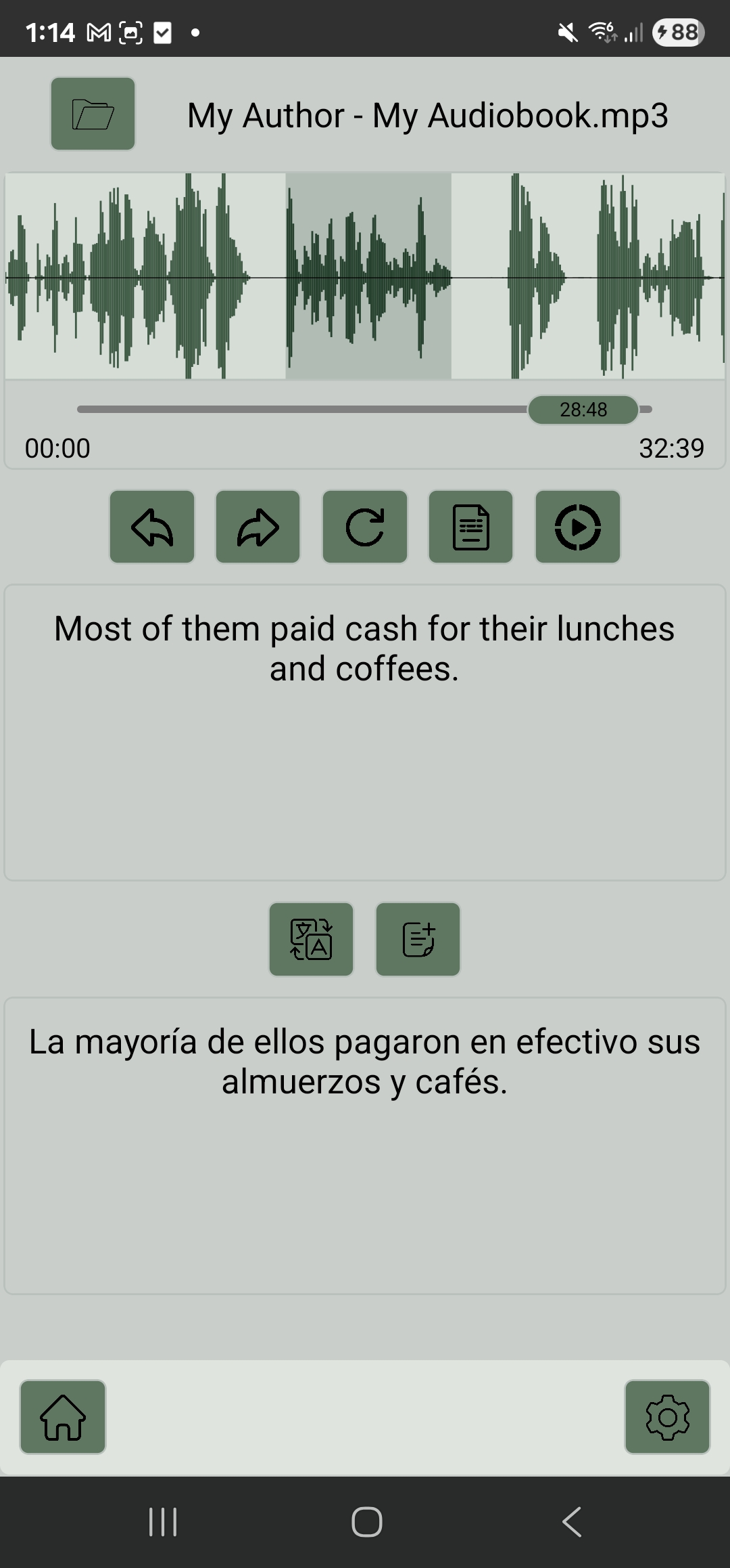 phrase by phrase app screenshot 1